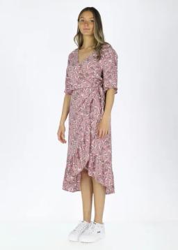 Saint Tropez Elegant Wrap Dress for Women