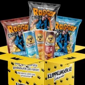 Chipsbox Raggarchips and Chirre - 6 Pack