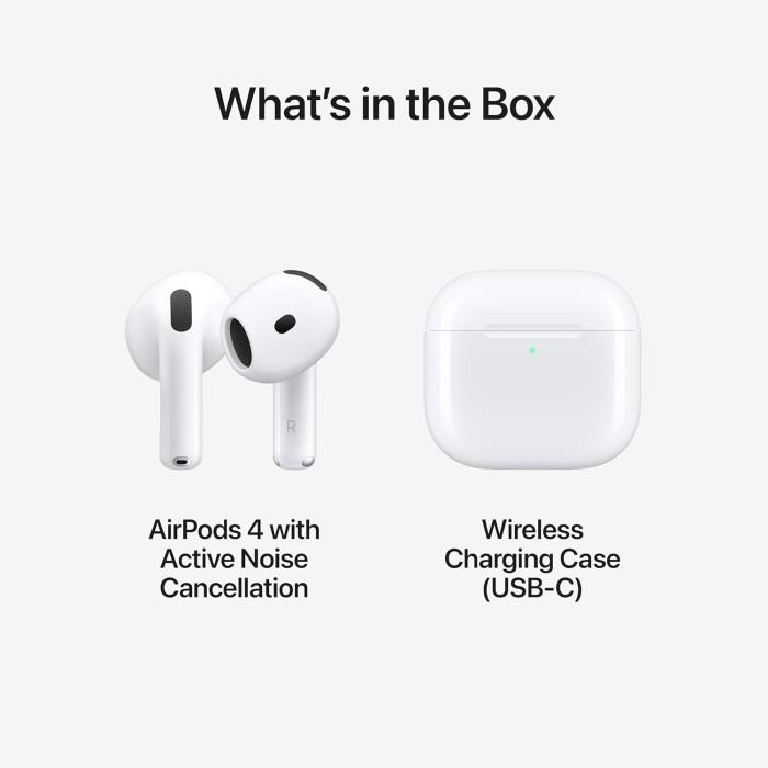 Apple AirPods 4 med Aktiv Brusreducering