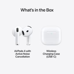 Apple AirPods 4 med Aktiv Brusreducering
