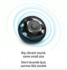 Echo Dot 5th Gen 2022 - Alexa Smart Speaker, Charcoal
