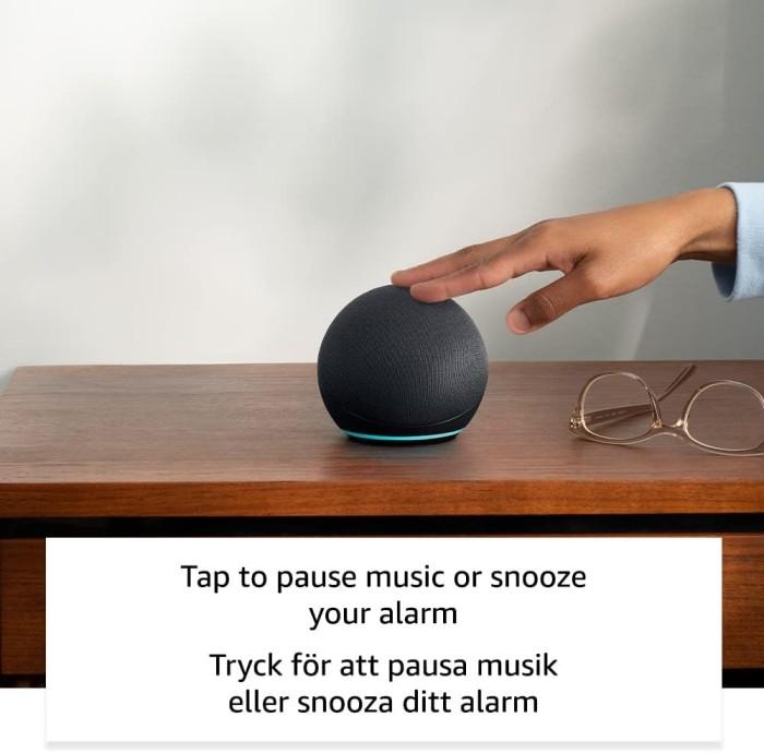 Echo Dot 5th Gen 2022 - Alexa Smart Speaker, Charcoal
