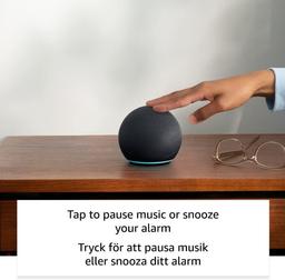 Echo Dot 5th Gen 2022 - Alexa Smart Speaker, Charcoal