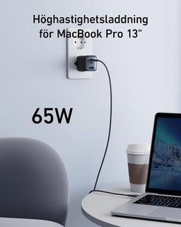 Anker Nano II 65W 3-Port USB-C Charger