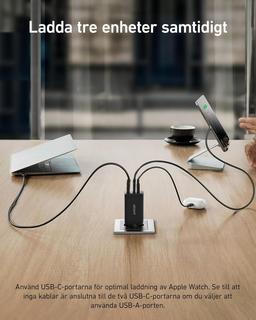 Anker Nano II 65W 3-Port USB-C Charger