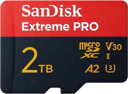 SanDisk Extreme PRO 256GB MicroSDXC with SD Adapter