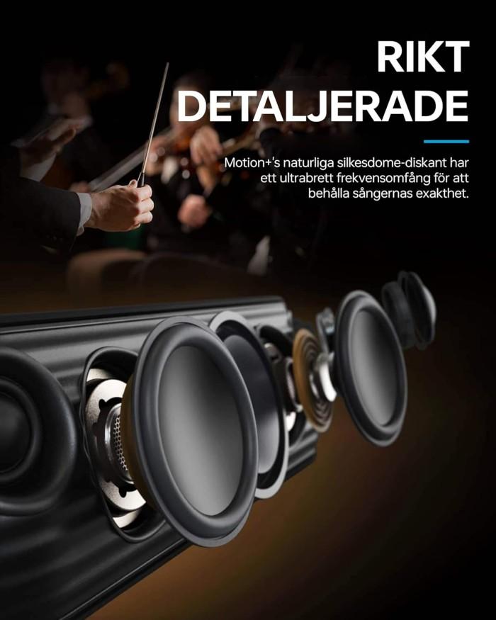 Motion+ Advanced Hi-Res Bluetooth Speaker, 30W Bass
