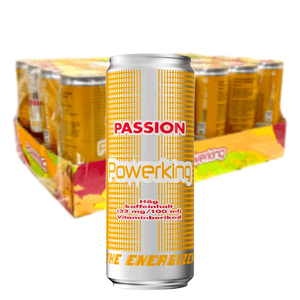 Powerking Passion Fruit Energy Drink 24x25cl
