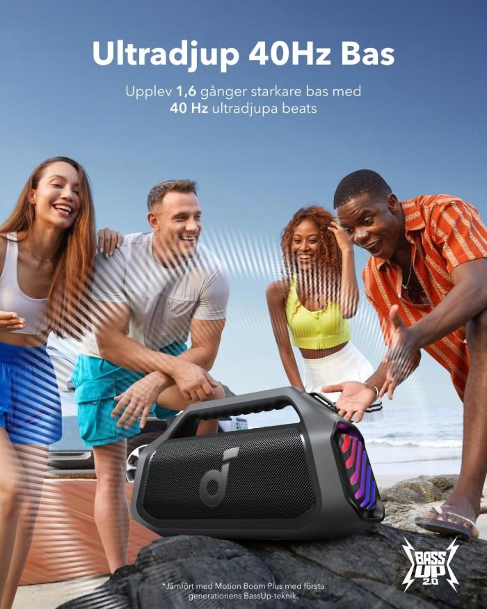  Anker Boom 2 Plus Utomhushögtalare,140W,IPX7,Bluetooth  