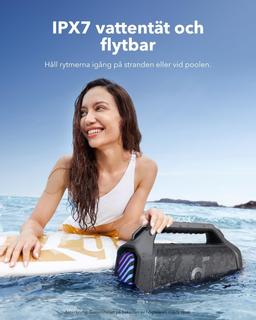  Anker Boom 2 Plus Utomhushögtalare,140W,IPX7,Bluetooth  