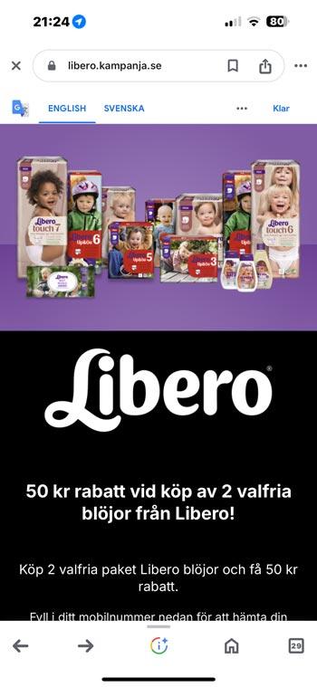 Köp 2 valfria produkter få 50 kr rabatt - Kampanja