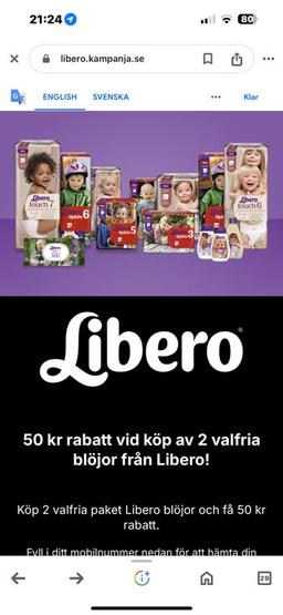 Köp 2 valfria produkter få 50 kr rabatt - Kampanja