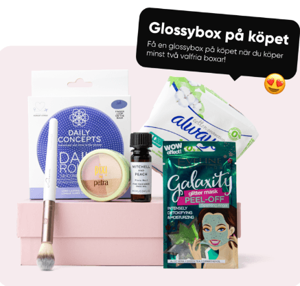 Köp minst två boxar och få en Glossybox - Buyersclub