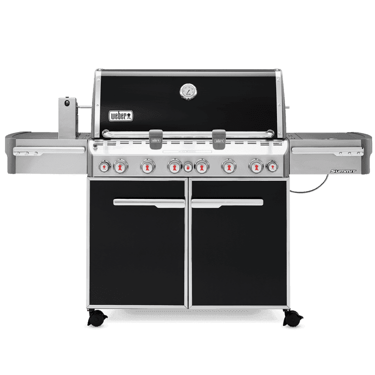 Summit® E-670 GBS Weber Gasolgrill Svart - AddeLundbergs