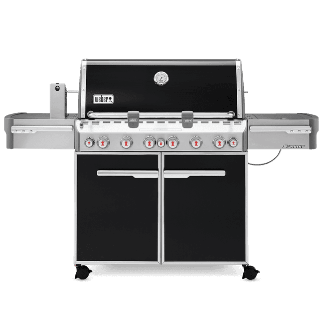 Summit® E-670 GBS Weber Gasolgrill Svart - AddeLundbergs