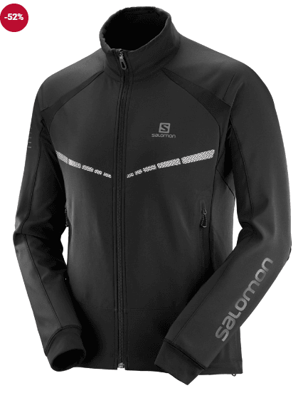 Salomon RS Warm Softshell Jacket M Black - Skistarshop