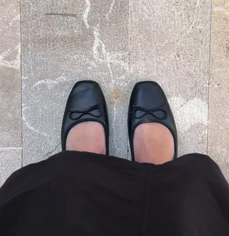 REA 30% + ytterligare 20% rabatt på Nelly Squared Toe Ballerina