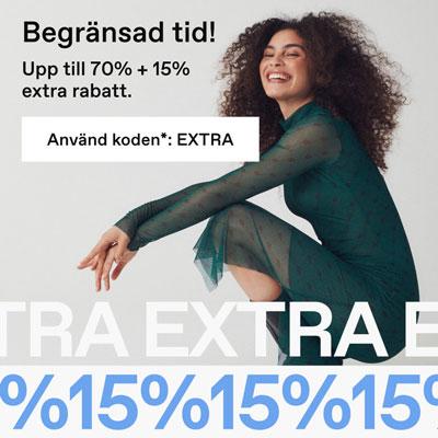 Booztlet - upp till 70% + 15% extra rabatt