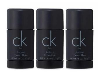 3-pack Calvin Klein CK Be Deostick 75ml