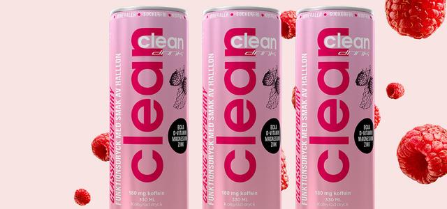 Köp valfritt flak Clean Drink för endast 399 kr