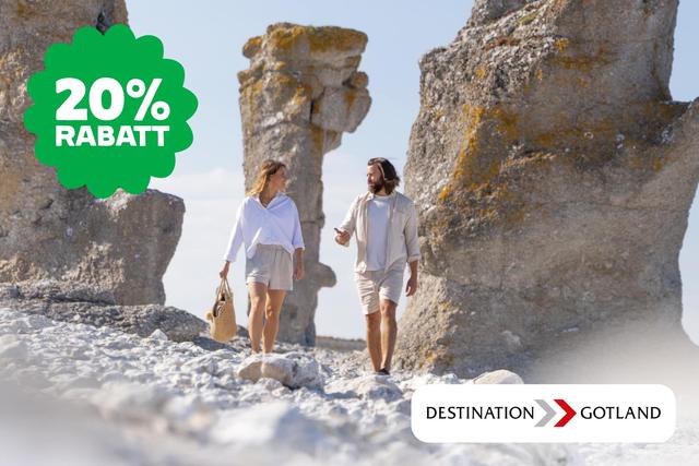 20% rabatt på bilpaket med Destination Gotland
