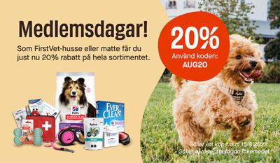 FirstVet rabattkod - få 20% rabatt på hela sortimentet