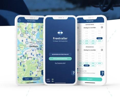 Hyra släp gratis i hela Sverige - Reservera online på 2 minuter