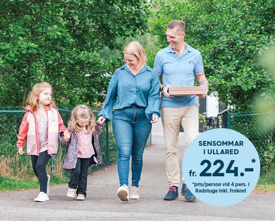 Gekås Ullared - Bra sensommarpris på övernattning inkl frukost