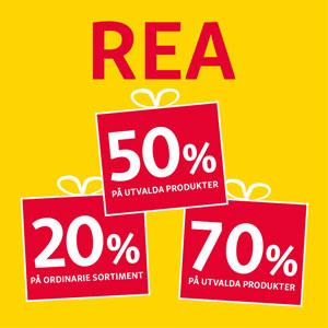 Guldfynd mellandagsrea - 20-70% rabatt på ALLT!