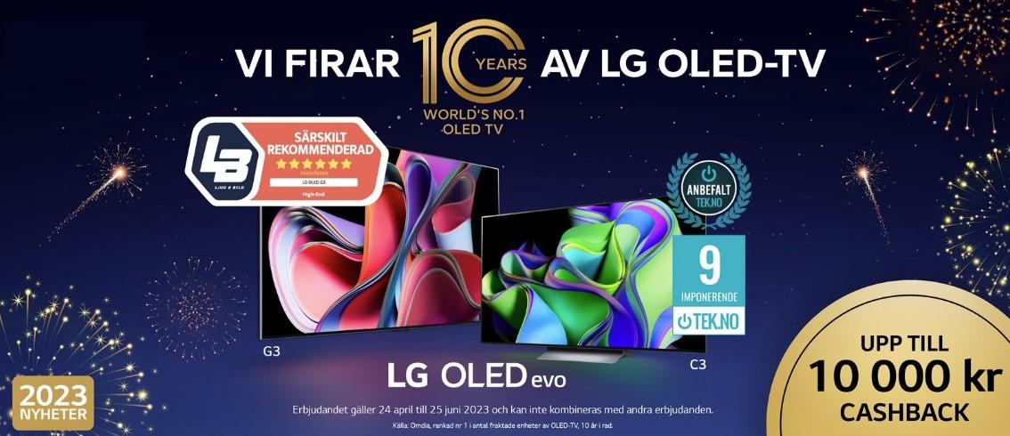 LG cashback kampanj - spara upp till 10.000 kronor - Hembiobutiken