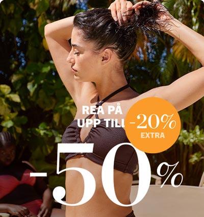 20% extra rabatt på rean hos Hunkemöller