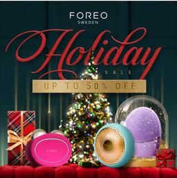 FOREOs julrea - Upp till 50% rabatt + 10% extra
