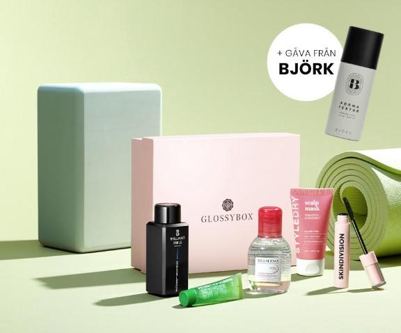 Glossybox - 20% på alla prenumerationer + TVÅ extra gåvor!