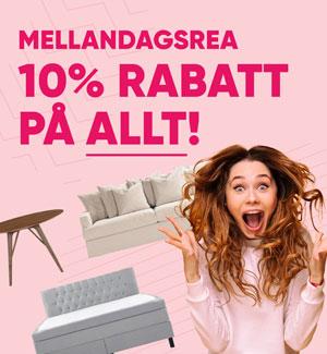 MellandagsREA hos Trademax - 10% rabatt vid köp över 3000 kr
