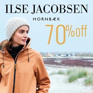 Upp till 70% rabatt på Ilse Jacobsen hos Viip