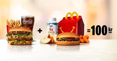 Sportlovsrabatt hos McDonalds