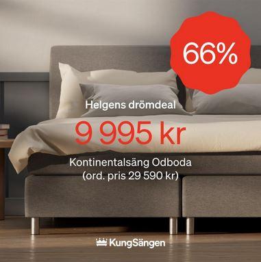 KungSängen Odboda dubbelsäng 160 cm