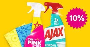 10% på städprodukter hos inkClub