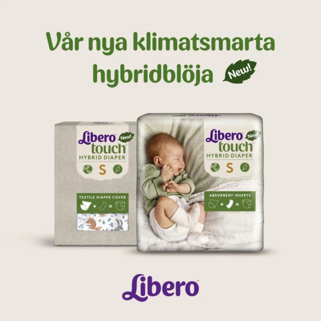 Rabble - få Libero touch absorbernade inlägg gratis när du köper Libero touch hybrid textilbyxa!