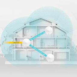 Trådlöst nätverk TP-Link Deco M9 Plus AC2200 Mesh Wi-Fi System - Trådlösa Routrar