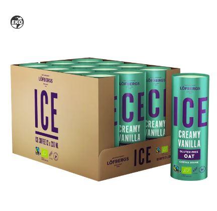 Iskaffe Vanilj Havre 12-pack