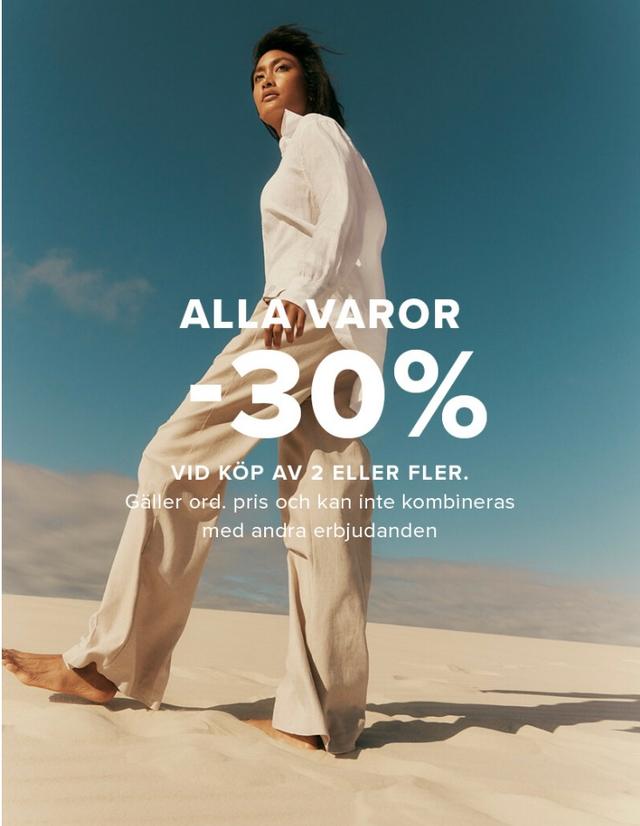 Få 30% vid köp av minst 2 varor - Cubus