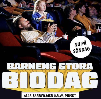 Barnens Stora Biodag - barnfilmer till halva priset