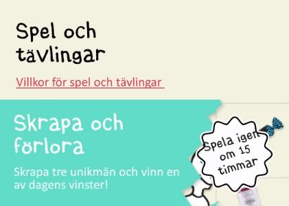 Normal-appen - Skrapa och förlora 10.800 priser i potten