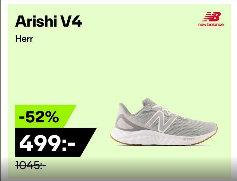 New Balance Arishi V4 Herr Löparskor