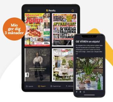 Readly 3 månader gratis