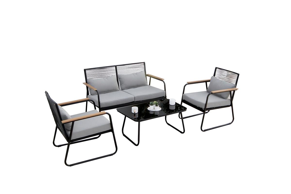 Elegant Outdoor Loungeset Ensemble