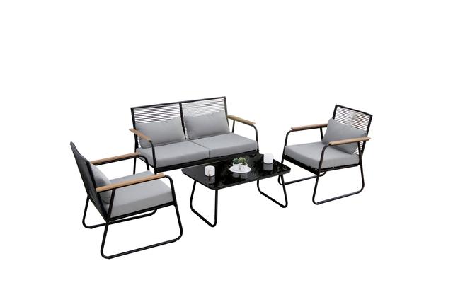 Elegant Outdoor Loungeset Ensemble