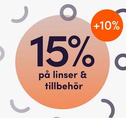 Lenson 15 % rabatt + 10 % extra rabatt