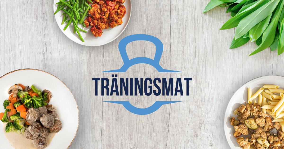 Träningsmat - 10% på två första leveranserna